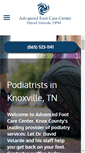 Mobile Screenshot of knoxfootdoc.com